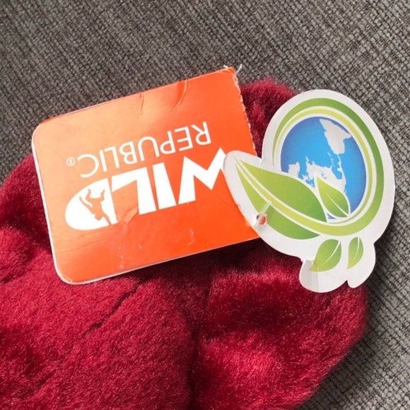 NWT Wild Republic wine plush Squid 31” glass eyes - Picture 6 of 10